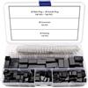 YIXISI 60 Sets 3 Pin JR Servo Connettore, Cavo Universale Servo Cavo Connettore e Maschio Femmina Crimp Pin Kit, Compatibile con Futaba JR Hitec Spektrum RC Connettori