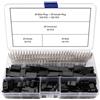 YIXISI 60 Sets 3 Pin JR Servo Connettore, Servo Spina Maschio Femmina Connettore Crimp Pin Cavo Kit, Compatibile con Futaba JR Hitec Spektrum RC Connettori
