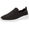 Skechers Go Walk Max-Athletic Air Mesh Slip on Walking Scarpa, Passeggio Uomo, Nero e Bianco, 48.5 EU