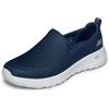 Skechers Scarpe Go Walk JoyGym Donna, Blu Navy Bianco NVW, 3 UK Narrow