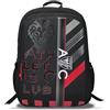 CYPBRANDS Marchi CyP: Club atletico, Zaino, Adattabile all'auto, Materiale scolastico, Calcio, Colore nero, Prodotto ufficiale