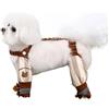 Generic Pantaloni anti sporco per cani, impermeabili, anti polvere, bretelle regolabili, stivali da pioggia per cani, bretelle antiscivolo per zampe, per passeggiate ed escursioni (B, XL)