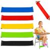 JOOTUEPO Elastico Sedie per Bambino ADHD Cinghie, 5 Pezzi Elastici per Sedia per Bambino, Fidget Cinghie Colorate per Seduta Fasce Antistress Fasce Rimbalzanti Sensoriali Adatte ai Bambinos