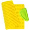 Collory Mini osso (2 cm) in silicone e raschietto per pasta, tappetino da forno per biscotti e dolcetti fai da te, stampo per cioccolatini, antiaderente e adatto per alimenti (senza BPA)
