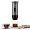 kejector Macchina da caffè portatile, macchina da caffè espresso da viaggio, macchina da caffè nano-auto, compatibile con caffè macinato, capsula per camper escursionismo, campeggio, ufficio, macchina