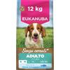 EUKANUBA Crocchette per cani adulti taglia piccola/media con pesce, 12 kg