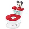 Bright Starts, Disney Baby Mickey Mouse My Size Vasino Bambini, 2-in-1 Vasino con Suono di Scarico, Sedile WC Rimovibile, Include 12 Adesivi, Addestramento al Vasino, Da 18 Mesi