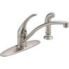 Delta Faucet b4410lf-ss Foundations core-b rubinetto da cucina con spray, in acciaio