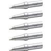 Weller WE1010 Set di punte per saldatura (ETB-5), cacciavite, 2,4 mm, 5 pezzi