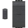 Bticino L4027C Livinglight Comando Tapparella Connesso, Antracite & L4003C Livinglight Deviatore Connesso, Antracite