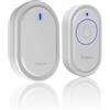 TUGARD Campanello Senza Fili, Mini Campanello 500ft Range 0-110dB Mute Mode 39 Campanelli, 5 Livelli di Regolazione del Volume e Campanello con Luce LED,Facilmente Installare in Ufficio,Hotel,Casa,Villa,App
