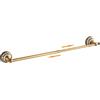 PEONYBATH Barra portasciugamani in ottone bronzo antico, regolabile da 39,5 a 70,5 cm, per asciugamani da bagno, accessori hardware da bagno, design in porcellana