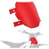 Runfarr Porta Targa Moto, Tabella Portanumero Moto,Tabella Numero Anteriore Targa Moto per Surron Light Bee/Talaria Sting/X160 X260/Eride Pro S SS SR Ebike Minibikes Rossa