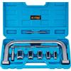 KATSU Tools Kit di Strumenti per compressore per Molle valvole Portatile da 10 Pezzi 5 in 1 per Auto, furgoni, motociclette, Automotive, Modello 450341