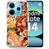 Cokitec Cover rinforzata per Xiaomi Redmi Note 14 4G Manga One Piece Nakama