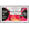 Samsung Smart TV 75'' QE75LS03FWUXZT Neo QLED 4K, NQ4 AI Gen2 Processor, Wireless One Connect, Art Mode, Matte Display, Dolby Atmos, Modern Frame, 2025