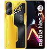 nubia Neo 3 5G Smartphone Gaming Android 15, 8+12GB RAM Dinamica + 256GB ROM, Display 6.8" FHD+ 120Hz, Camera 50MP, Smartphone Dual SIM 5G, NFC, Batteria 5230mAh, Alte Prestazioni, Titanium Gold