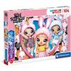 Clementoni - 20185 - Supercolor Puzzle Brilliant - Na Na Na Surprise - 104 pezzi - Made in Italy, puzzle bambini 6 anni+