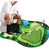 WiDream Aldult Bagno Golf Set, Mini Golf Putter Gioco da Toilette, Golf Toilet Game Set Minigolf con Mazza da Golf, Tappetino da Golf, Buco, 2 Palline da Golf e Appendiabiti