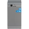 Beko DVS05024S, Lavastoviglie Slim, Argento, 44.8 x 60 x 85 cm