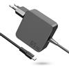 AKELON Caricatore USB C 65W Alimentatore Tipo C per Lenovo Thinkpad Yoga, Asus ZenBook Vivobook, Dell Inspiron Latitude, Acer Swift Chromebook, HP EliteBook ProBook, Huawei Matebook 20V 3,25A Caricabatterie