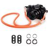 VOVMOEYA Tracolla Fotocamera Corda,Cinghia per Fotocamera Corda per Fujifilm X100V XT5 Nikon ZFC Z30 Z50 Canon EOS R6 R10 R50 Sony A6000 A6400 A7 IV Fotocamera Tracolla - Arancia