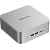 MINISFORUM Mini PC M1 Pro-125H, Intel Core Ultra 5 125H (14 core/18 thread, fino a 4,5 GHz), 32 GB di RAM DDR5, 1 TB di SSD M.2 PCIe 4.0, USB 4/RAID/OCuLink/Wi-Fi 7/BT 5.4, display quadruplo 4K