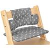 BOYIFEIJIE Cuscino per Seduta per Tripp Trapp - Morbido E Facile Da Fissare, Accessorio per Stokke Tripp Trapp, Disponibile In Vari Colori (Stelle)