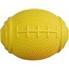 PlayfulSpirit Tricky Treat Rugby Palla Dispenser Croccantini - Gioco Interattivo per Cani e Cuccioli: Gioco da Riporto o da Lancio - Giocattolo Perfetto Durante la Dentizione dei Cuccioli (L, giallo)