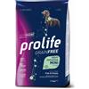 Prolife Grain Free Adult Sensitive Fish & Potato Mini Crocchette Di Salmone E Patate Per Cani Adulti Di Taglia Piccola