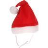 Flamingo Natale Ponne Cappello da Babbo Natale per cane Rosso 17,5x4x22CM
