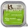 Together Pet Adult Paté delicato 150g per cani adulti in diversi gusti