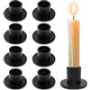 dabinzhijia 8 Pezzi Porta Candele, Portacandele da Tavolo, Rotondo Struttura Candelieri, Per Matrimonio, Cena a Lume di, Matrimonio, Feste, Centrotavola dabinzhijia Candelabro