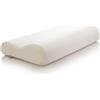 Tempur Cuscino originale di media rigidità, ergonomico in memory foam, cuscino di supporto per il collo per telai piccoli/medi, per chi dorme di lato e sulla schiena con fodera lavabile, medio (61 x