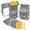 Cokeesun 300 sacchetti popcorn piccoli, Movie Night Party, popcorn mais, macchina per popcorn per cinema, serate cinema, compleanno dei bambini e festa di notte, nero e bianco, 21 x 9 x 6