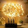 MUXIJIA 4 x luce stringa LED, 30 x LED 3M / 9.84Ft esterno/interno alimentatore USB impermeabile per camera da letto, cortile, matrimonio, Natale, fai da te, ecc. (Bianco caldo)