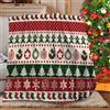 KXHHYB Coperta natalizia 150x200cm,coperta divano natalizia, coperta natalizia matrimoniale morbida e calda, per divano, ufficio, viaggi all'aperto (C,150x200cm)