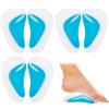 Sibba 3 Paia Di Solette Ortopediche In Silicone Per Supporto Plantare Fascite Gel Tallone Alto Inserti Cuscini (Blu)