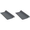 Venilia Pellicola adesiva, Antracite Grigio scuro, 67,5cm x 3m, Spessore 160μ, Pellicola autoadesiva per mobili o cucina, carta da parati, PVC senza ftalati, Prodotto in UE (Confezione da 2)