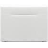 WIN REST Piattaforma, Pelle Sintetica, Bianco, 90x120 cm