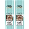 L'Oreal Paris L'Oréal Paris Spray istantaneo correttore di radici e capelli bianchi - Magic Retouch - Castano, confezione da 2 x 75 ml