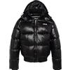 Schott NYC Colusa-Noir-s Doudoune, Nero, S Uomo