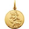 Alexander Castle medaglia San Cristoforo oro 9KT