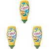 CALVE' Salsa Cheddar Calvé Top Down 430ml, Senza Glutine, Ideale per Burger, panini, nachos e tanti altri snack (Confezione da 3)