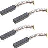 ECSiNG 2 Paia Di Spazzole Di Carbone 20x6x5mm Per Sega Circolare Trapano Martello Trapano Collettore Di Polveri Moto Utensile Elettrico Accessori Di Sostituzione Del Motore Elettrico