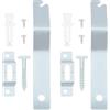 Briny River 10 Set Di Ganci Di Sicurezza Per Quadri Con Tacchetti Blocco Extra Per Telaio 51x12x9 Mm/67x18 Mm/8x39 Mm/5x36 Mm