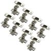 LIKERAINY 95 Grado Battuta Interna Mini Cerniera del Telaio 35mm per Porta Cerniere Corte per Mobile da Cucina Gabinetto Armadio Porte 8 Pezzi