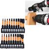 Hapivida Set Punte Esagonali Magnetiche, 20 Pezzi Punte Magnetiche in Acciaio S2 con Codolo 1/4 per Avvitatore a Impulsi, Metriche e Imperiali per Montaggio Mobili Auto Bicicletta
