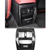 SHSBSCAR Per BMW Serie 4 G22 G26 (2021-2025) - Cover Pannello Bocchette Aria Posteriori, Protezione Presa Aria Stile Fibra di Carbonio