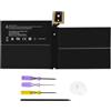 ASUNCELL7.57V/45Wh G3HTA038H DYNM02 Batteria per laptop Microsoft Surface Pro 5-12.3- Core i5/ Core i7/ Core m3 Surface Pro (5th Gen, Model 1796) Surface Pro 5(2017) Surface Pro 6(2018)